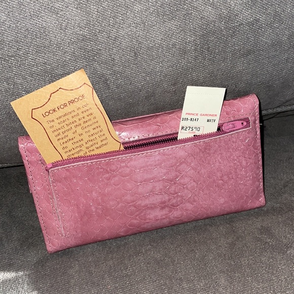 Vintage NWT.  Princess Gardner Genuine Leather Pigskin Wallet. - Picture 8 of 10